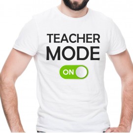 Tricou barbat "Teacher Mode - On"