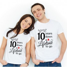 Set tricouri aniversare casatorie - personalizabile 