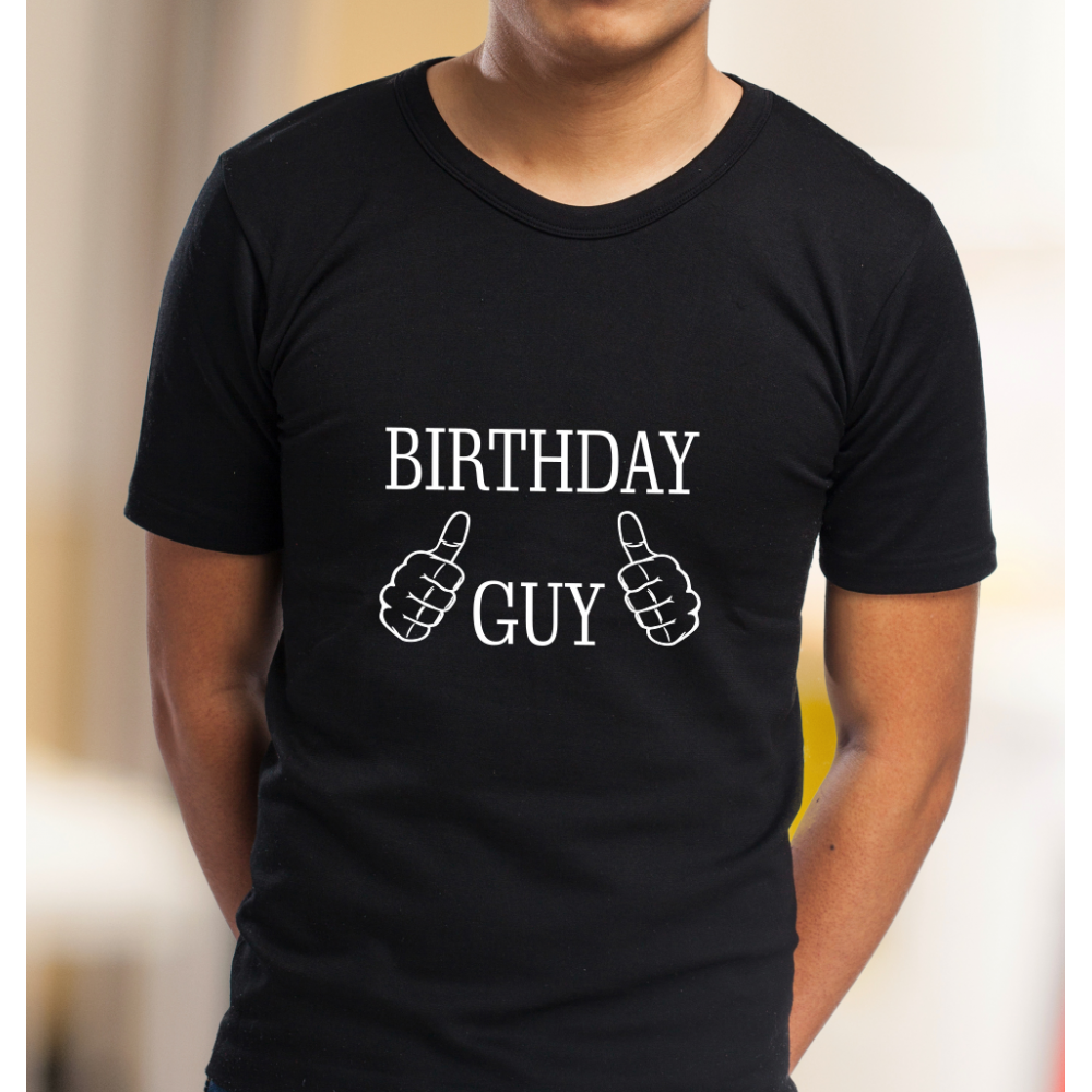 Tricou "Birthday guy"