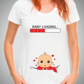 Tricou "Baby loading" - fetita