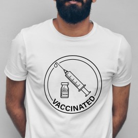 Tricou " Vaccinated"